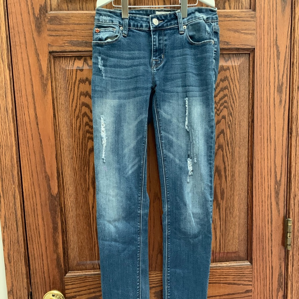 Hudson Girls Slightly Ripped Jeans